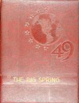 1949 Big Spring High School Yearbook from Newville, Pennsylvania cover image