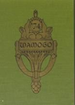 1974 Wamogo Regional High School Yearbook from Litchfield, Connecticut cover image