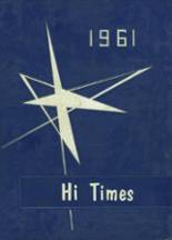 Wellington High School 1961 yearbook cover photo