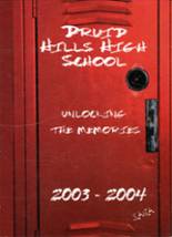 Druid Hills High School 2004 yearbook cover photo