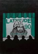 Latta High School 1990 yearbook cover photo