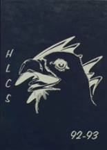 Hadley-Luzerne High School 1993 yearbook cover photo