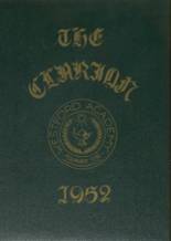Westford Academy 1952 yearbook cover photo