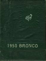 Blackfoot High School 1950 yearbook cover photo