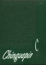 Chataignier High School 1951 yearbook cover photo