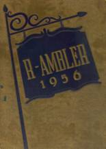 Ambler High School 1956 yearbook cover photo
