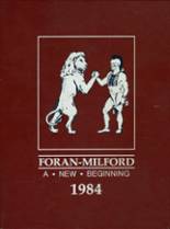 1984 Foran High School Yearbook from Milford, Connecticut cover image