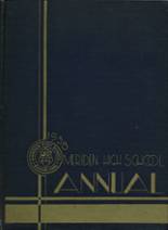 Meriden High School 1938 yearbook cover photo
