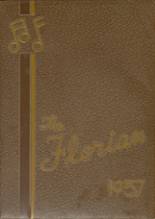 Flora High School 1957 yearbook cover photo