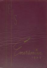 Emerson High School 1943 yearbook cover photo