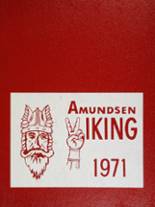Amundsen High School 1971 yearbook cover photo