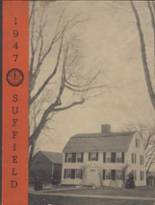 Suffield Academy 1947 yearbook cover photo