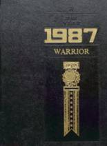 Waukee High School 1987 yearbook cover photo