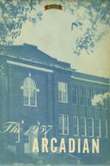 Johnson County High School 1957 yearbook cover photo