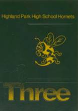 Highland Park High School 1993 yearbook cover photo