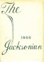 Jackson High School 1955 yearbook cover photo