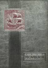 Providence High School 1937 yearbook cover photo