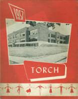 1957 Mather High School Yearbook from Munising, Michigan cover image