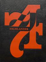 Scotland High School 1974 yearbook cover photo