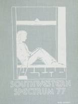 Southwestern High School 1977 yearbook cover photo
