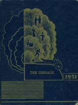 1951 Bowdle High School Yearbook from Bowdle, South Dakota cover image