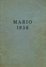 Marion High School 1936 yearbook cover photo