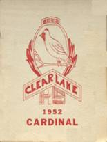1952 Clear Lake High School Yearbook from Clear lake, South Dakota cover image