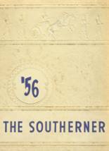 Southern High School 1956 yearbook cover photo