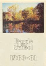 Barrie School 1981 yearbook cover photo