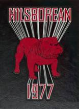 Hillsborough High School 1977 yearbook cover photo