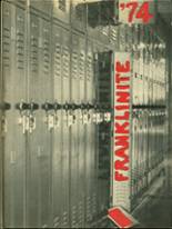 Franklin High School 1974 yearbook cover photo