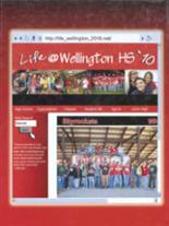 Wellington High School 2010 yearbook cover photo