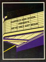 Garfield High School 1982 yearbook cover photo