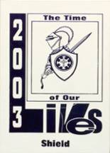 St. John's High School 2003 yearbook cover photo