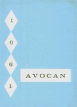 Avoca High School 1961 yearbook cover photo
