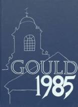 Gould Academy 1985 yearbook cover photo