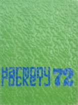 Harmony High School 1972 yearbook cover photo