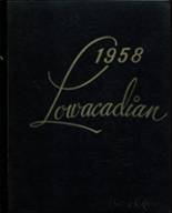 Lowville Academy 1958 yearbook cover photo