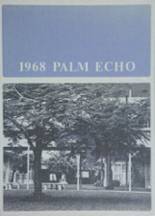 Miami Palmetto High School 1968 yearbook cover photo