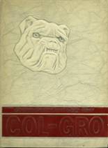 Columbus Grove High School 1952 yearbook cover photo