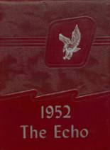 Connell High School 1952 yearbook cover photo