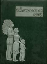 Wasco Union High School 1953 yearbook cover photo