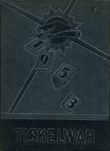 Clay County High School 1953 yearbook cover photo