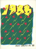 Three Way High School 1988 yearbook cover photo