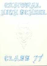 Central High School 1977 yearbook cover photo