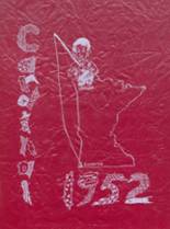 Luverne High School 1952 yearbook cover photo