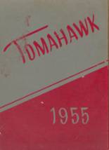 Winnebago High School 1955 yearbook cover photo