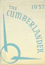 Cumberland Township High School 1957 yearbook cover photo