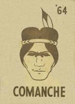 Comanche High School 1964 yearbook cover photo