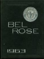 St. Rose High School 1963 yearbook cover photo